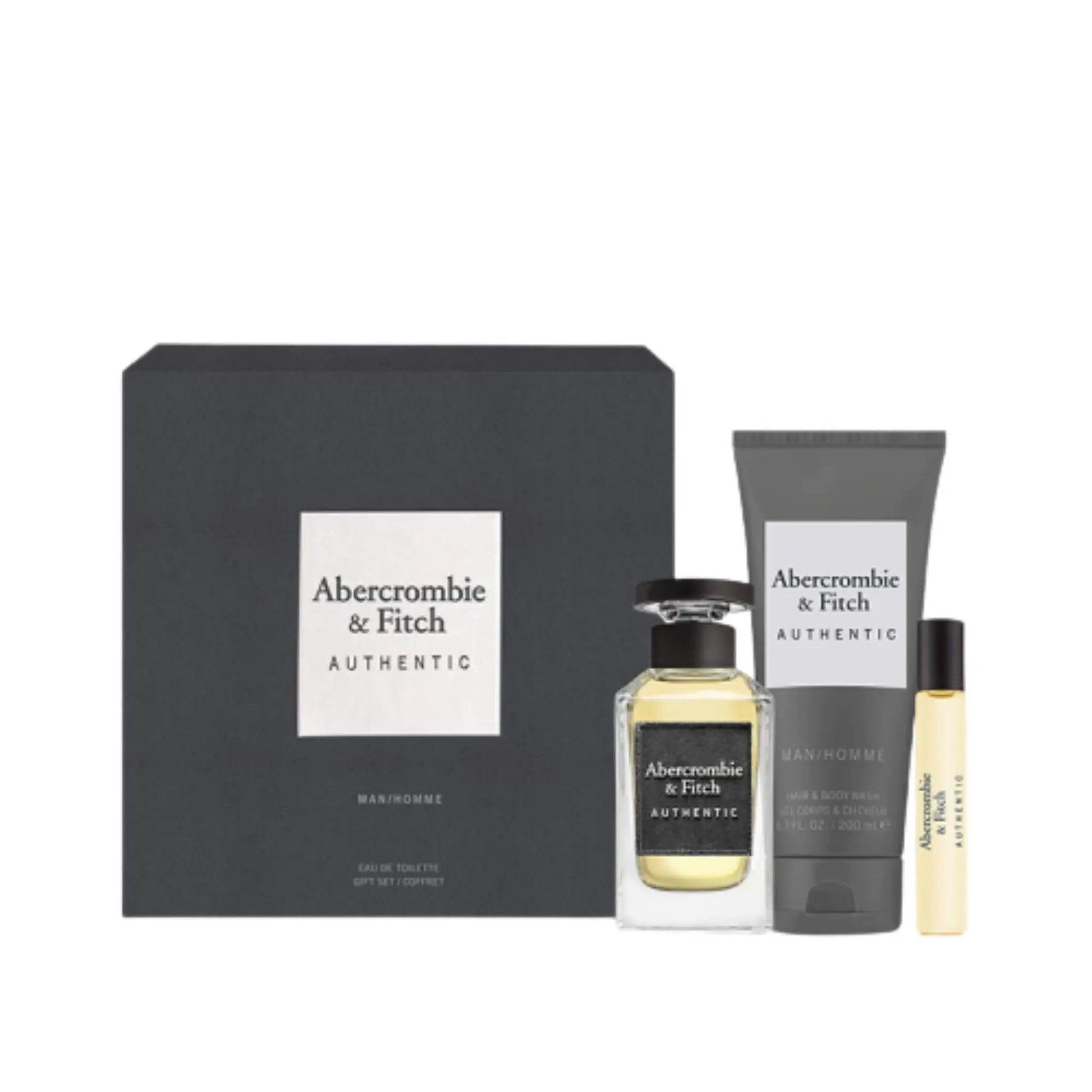 abercrombie fitch authentic gift set men